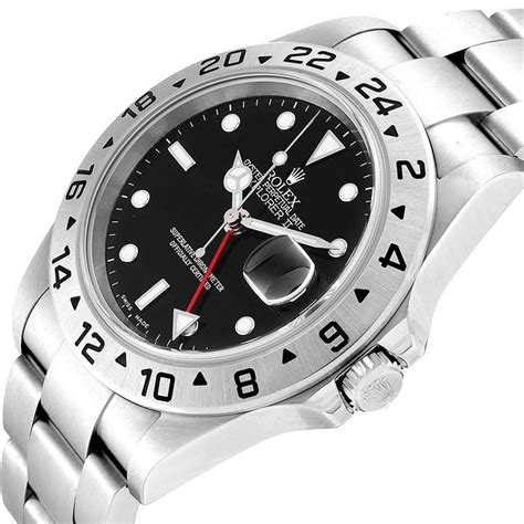 what is the red hand on the rolex explorer 2